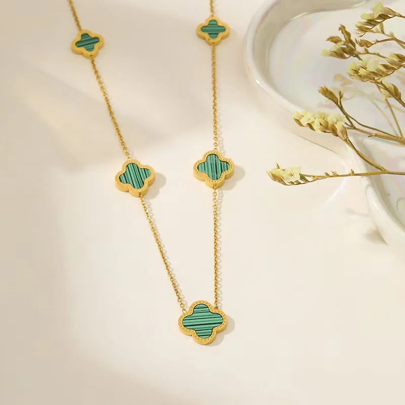 Necklace Elegant Leaf Varieties