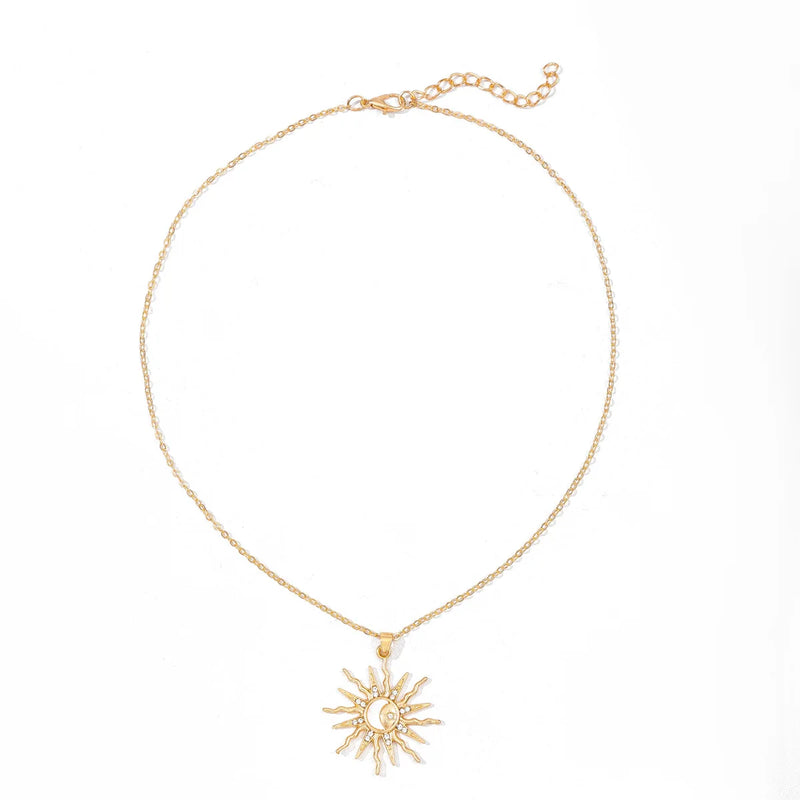 Necklace Sun Moon