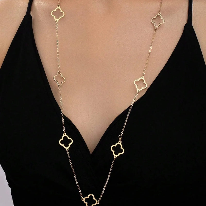 Necklace Clover Leaf