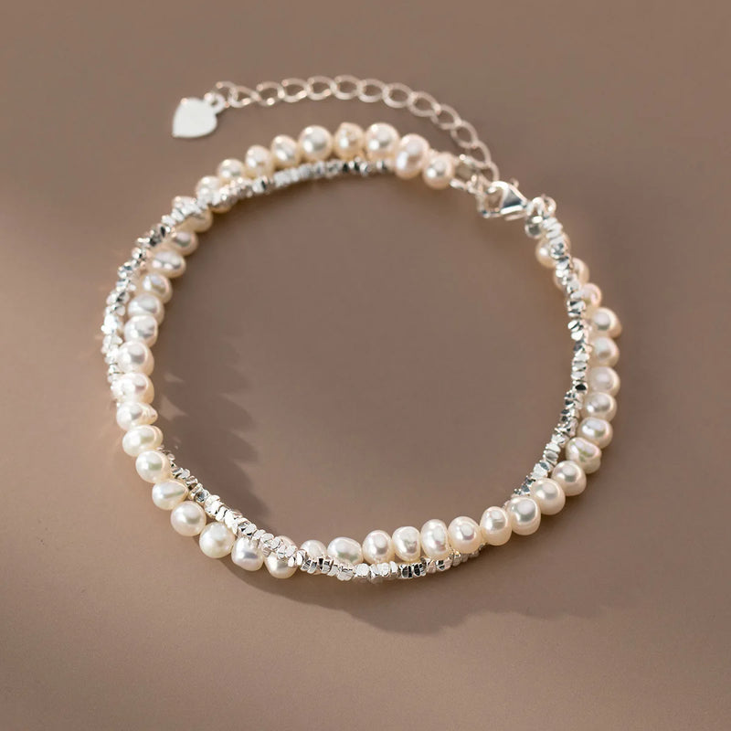 Bracelet Double Layer Pearl Varieties