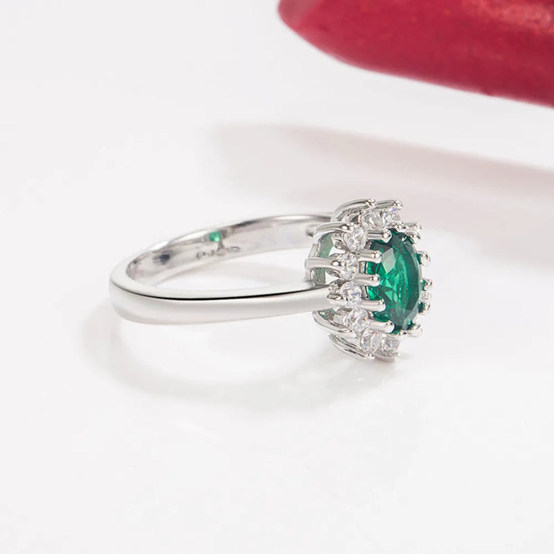 Ring Claw Gem Wedding