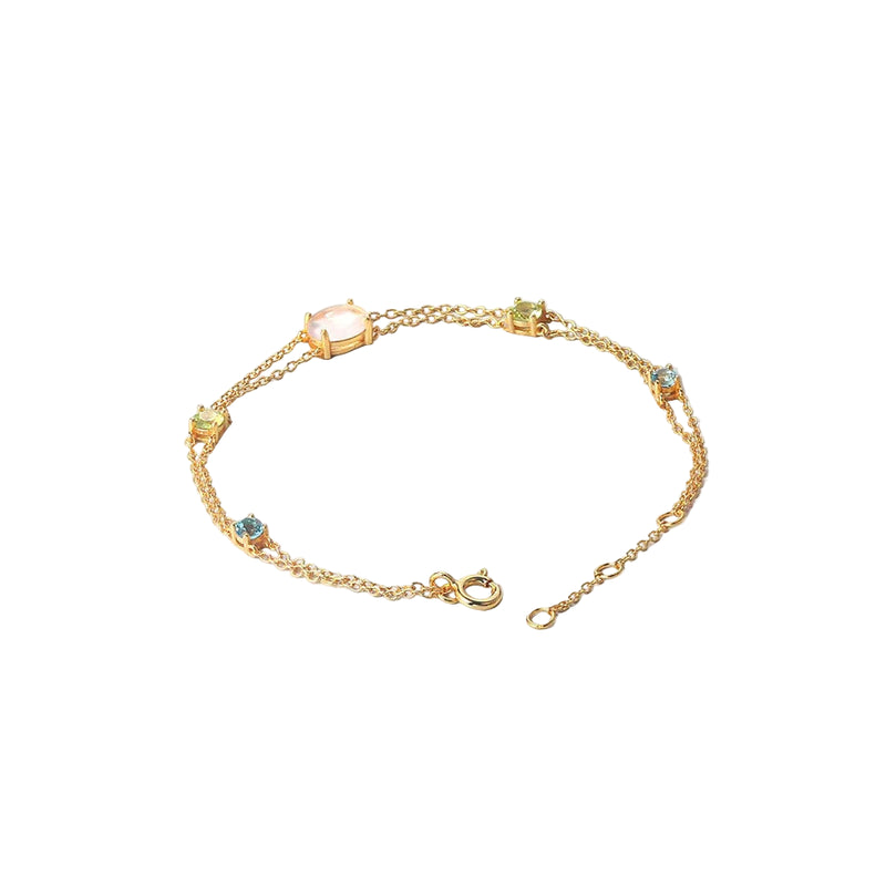 Bracelet Gold Quartz