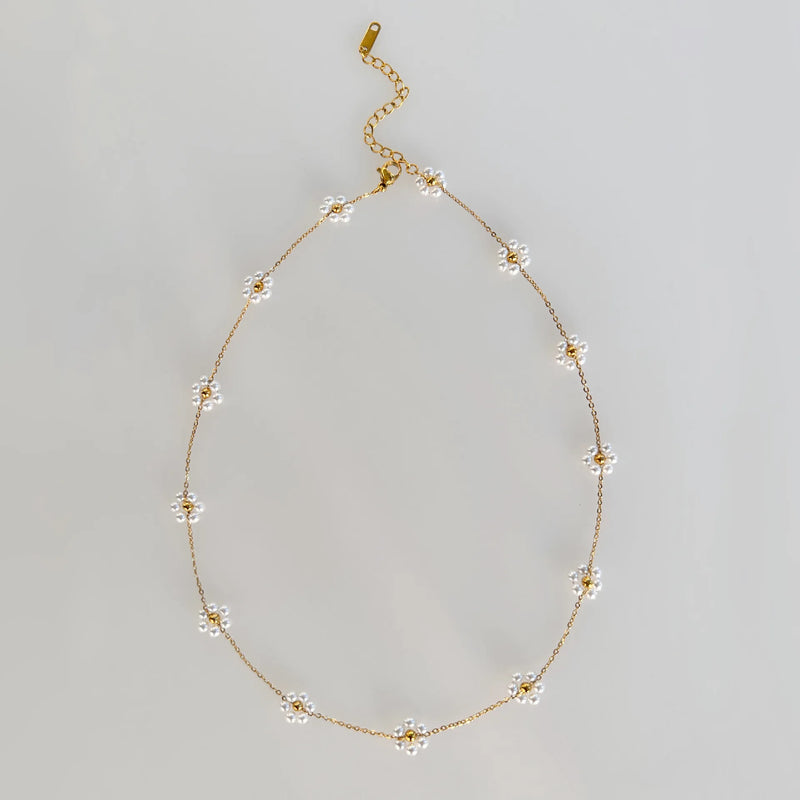 Necklace Flower Pendant