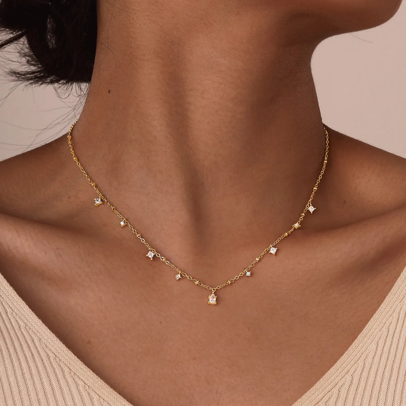 Necklace Water Drop Bead