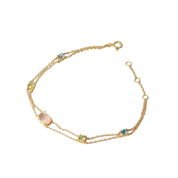 Bracelet Gold Quartz