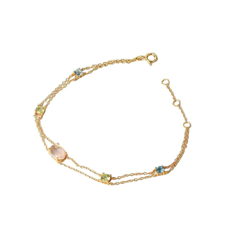 Bracelet Gold Quartz