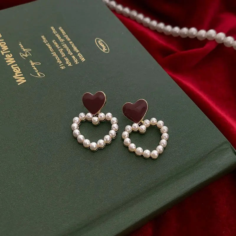 Earrings Retro Pearl Clip No Piercing Varieties