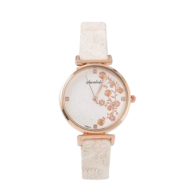 Watch Butterfly Coffe Leather
