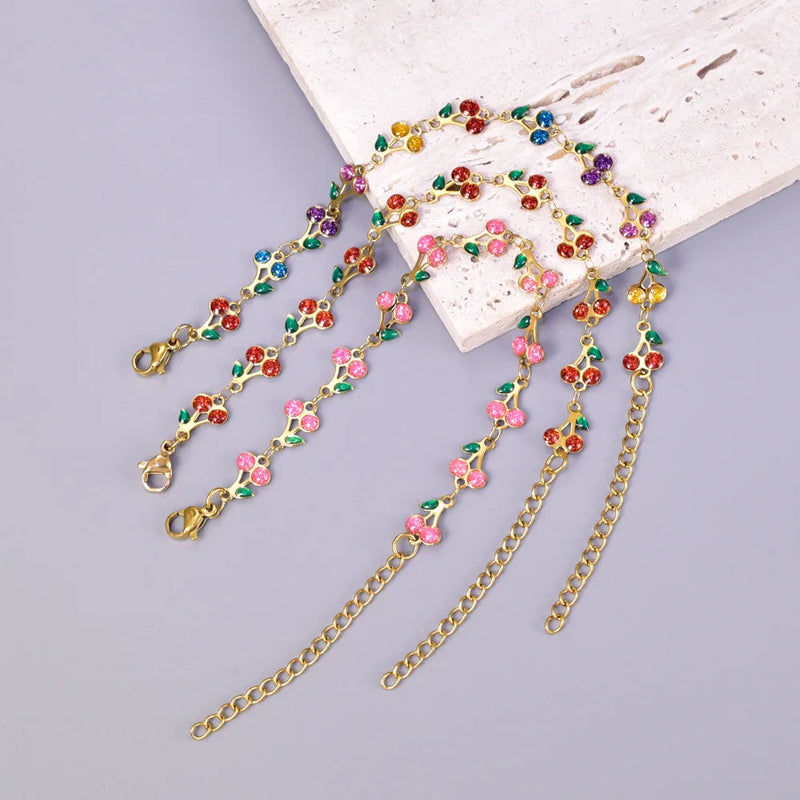 Bracelet Resin Heart Shape