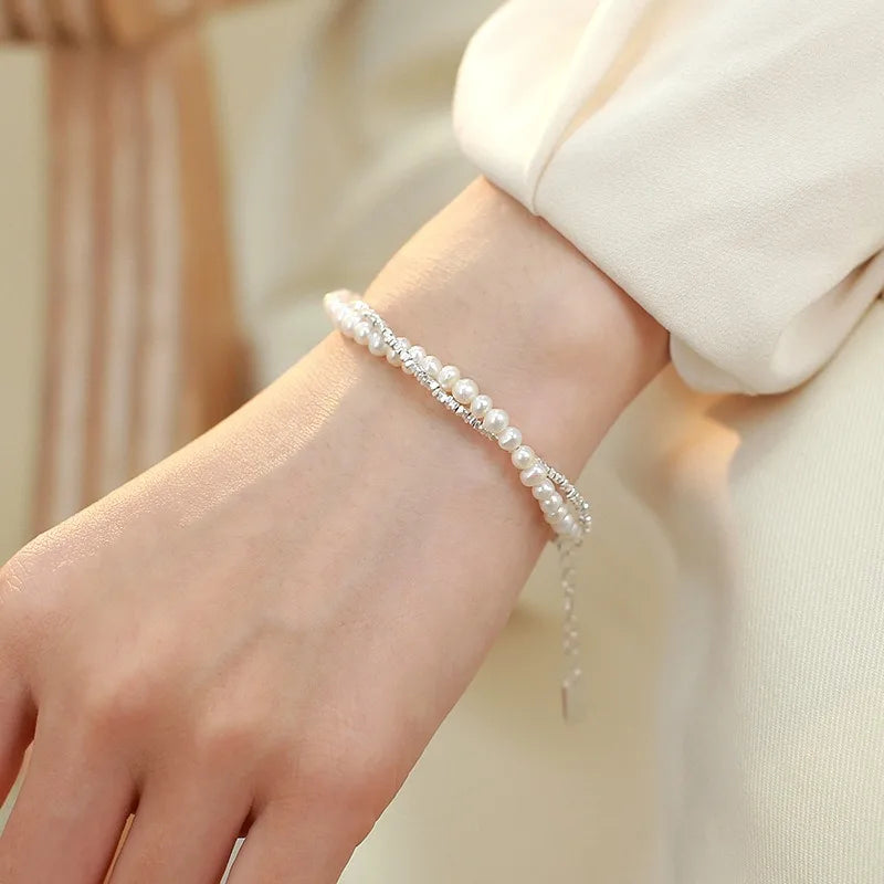 Bracelet Double Layer Pearl Varieties