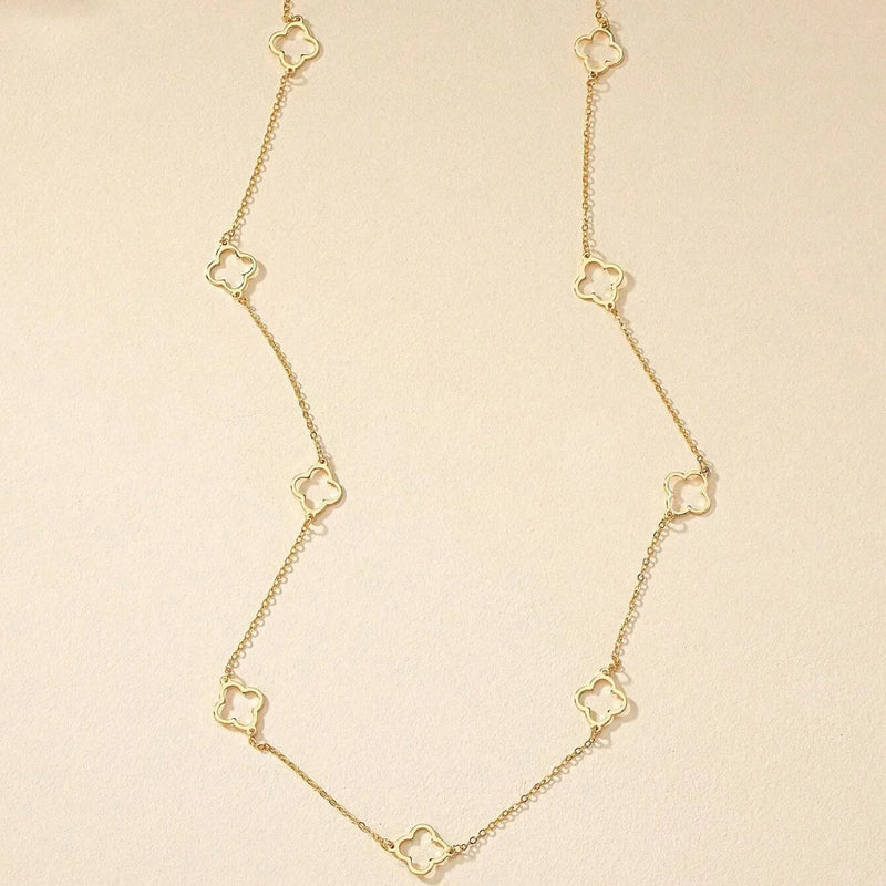 Necklace Clover Leaf
