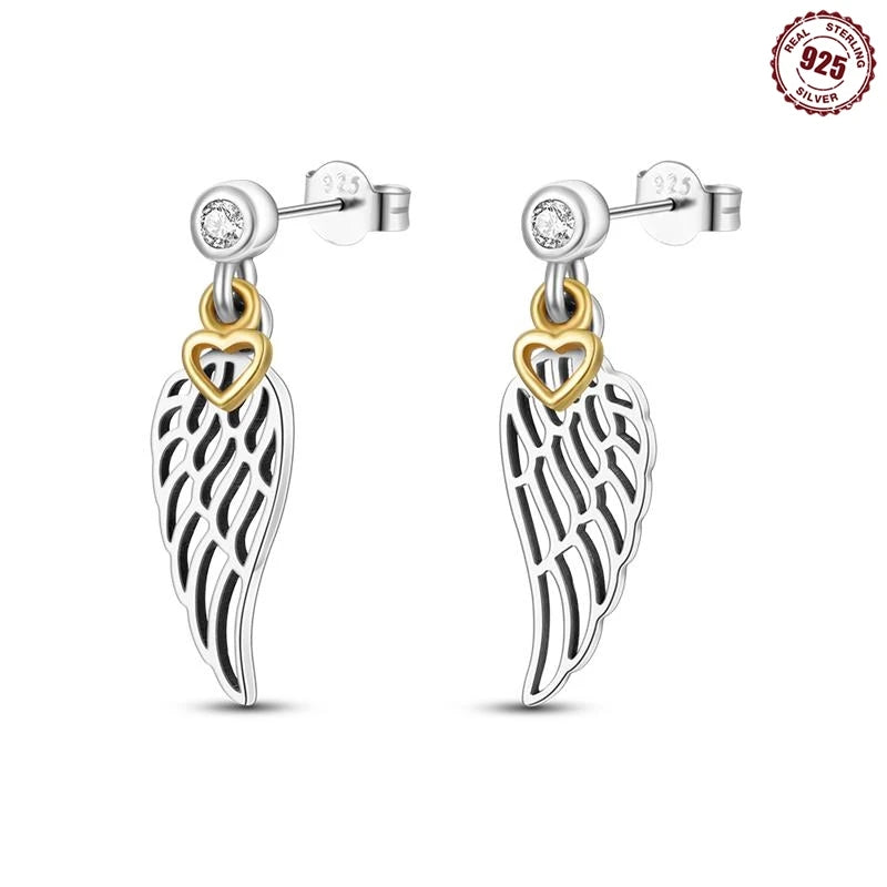 Earrings Silver Square Shape Wedding Varieties