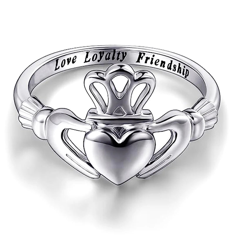 Ring Heart Hug Trendy