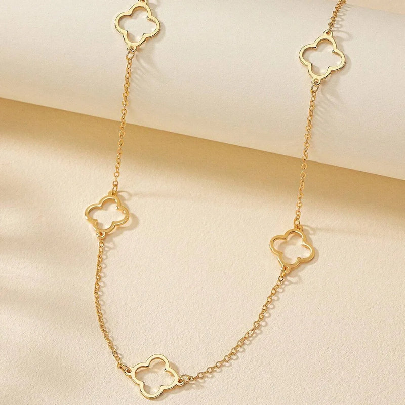 Necklace Clover Leaf