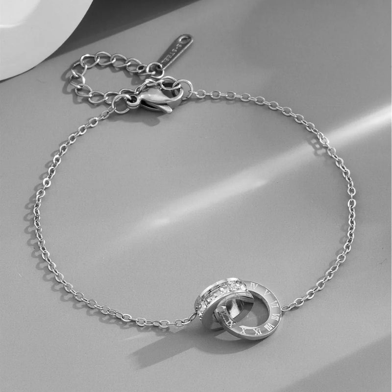 Bracelet Roman Numeral Gold