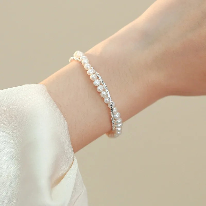 Bracelet Double Layer Pearl Varieties