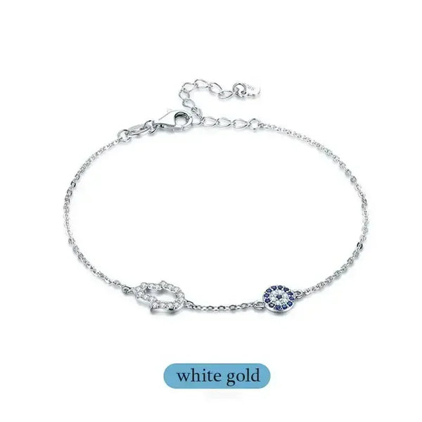Bracelet Hamsa Evil Eye Charm