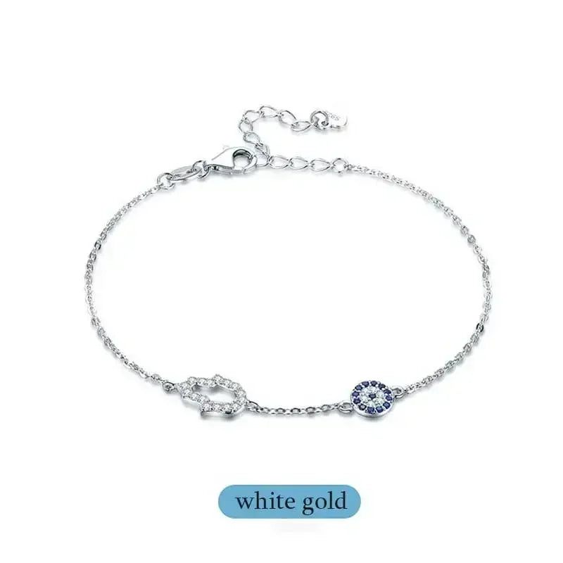 Bracelet Hamsa Evil Eye Charm