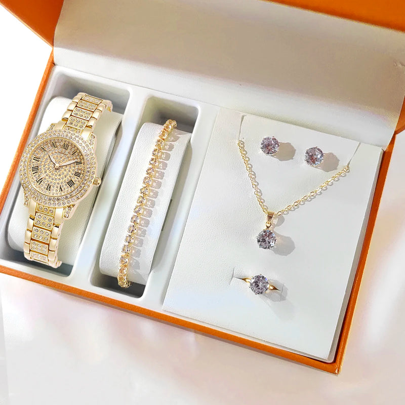 Watch Luxury Rose Diamond