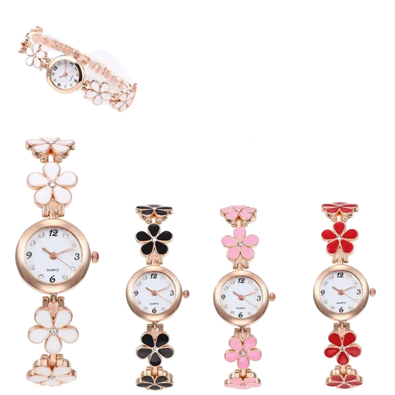Watch Small Rhinestone Flower