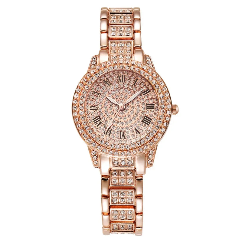 Watch Luxury Rose Diamond