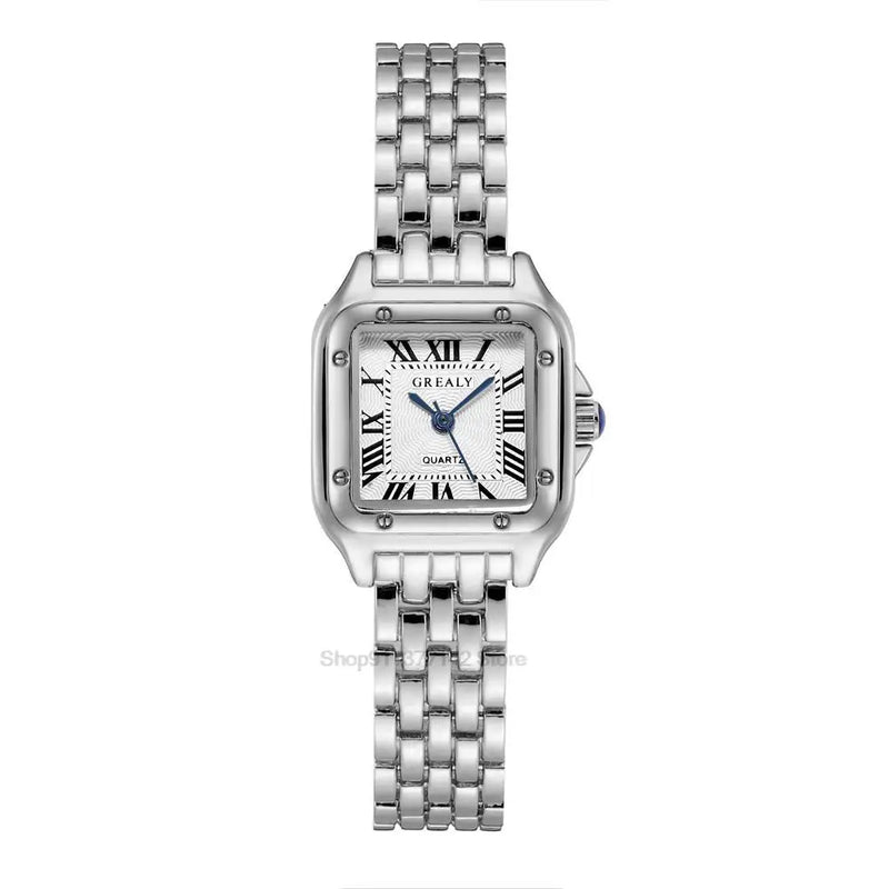 Watch Square Gold Alloy Varieties