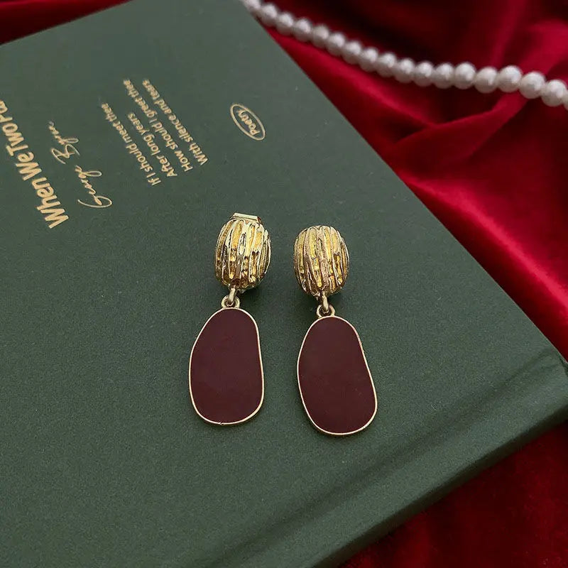 Earrings Retro Pearl Clip No Piercing Varieties