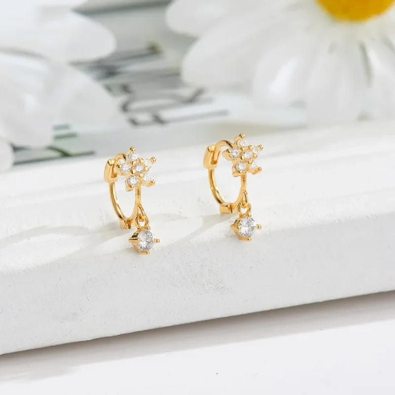 Earrings Silver Hollow Long Tassel