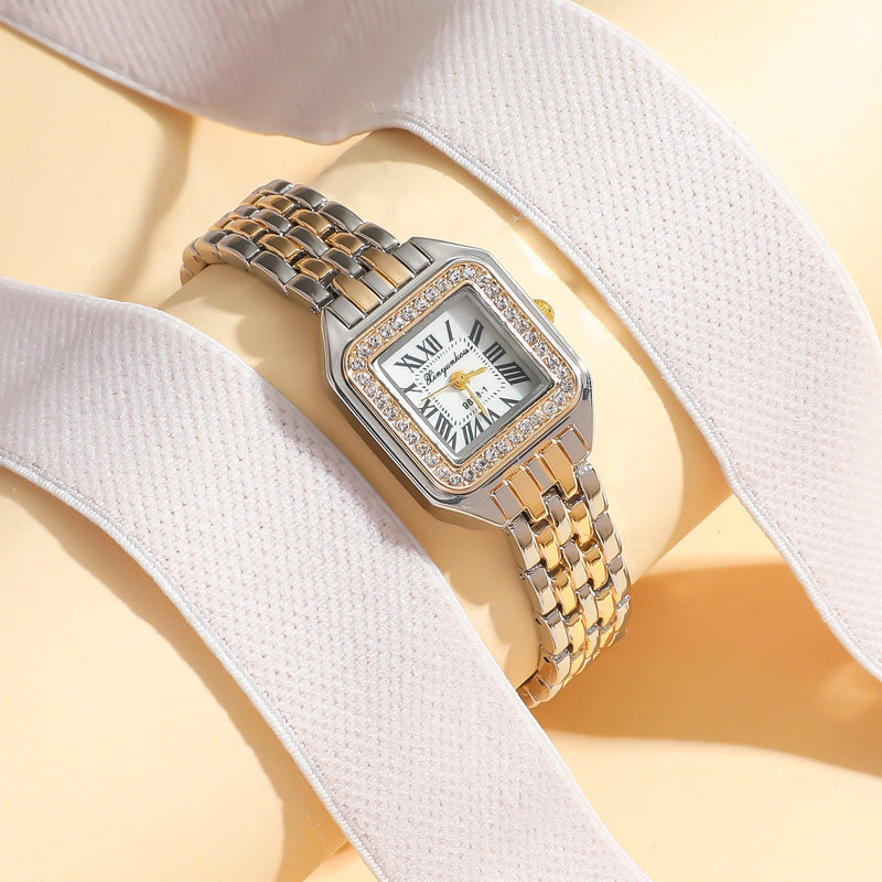 Watch Square Roman Crystal