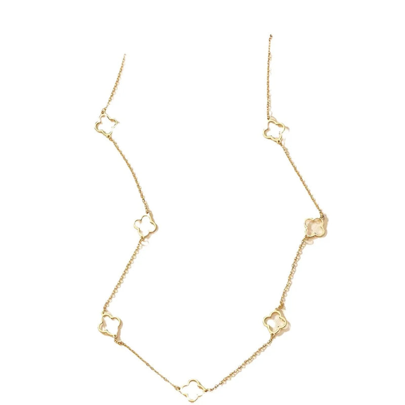 Necklace Clover Leaf