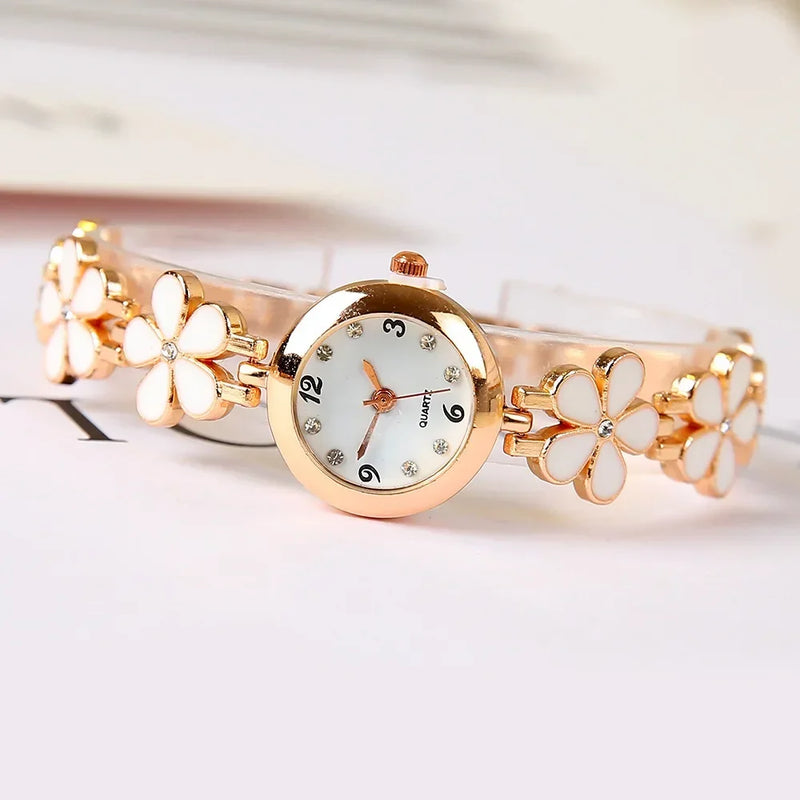 Watch Small Rhinestone Flower
